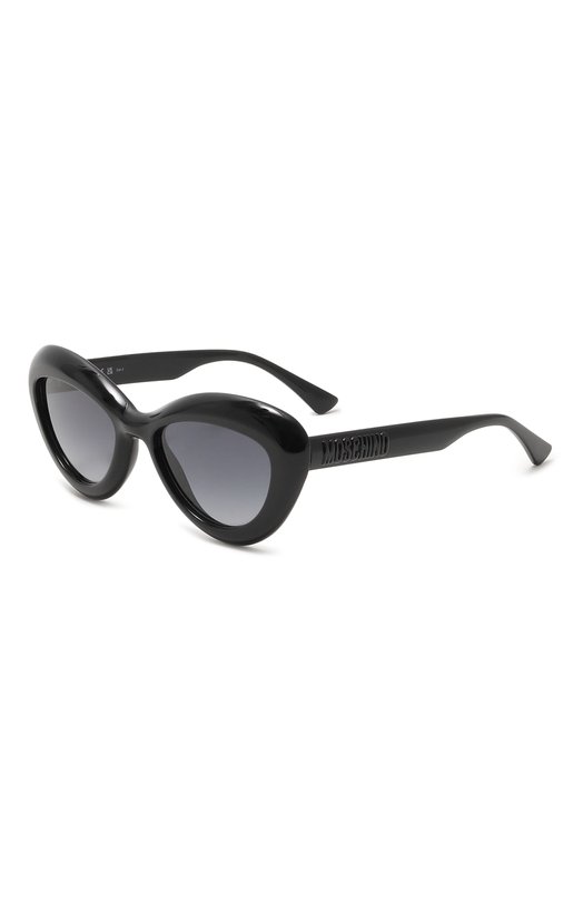 женские солнцезащитные очки moschino, черные