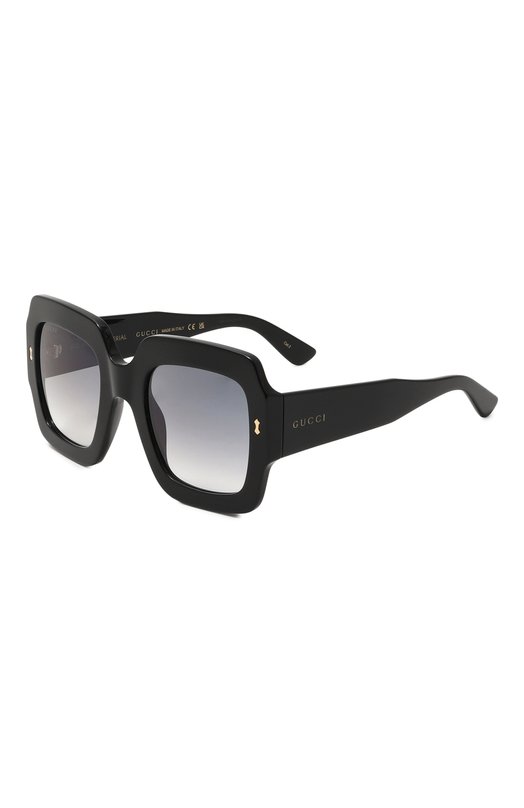 женские солнцезащитные очки gucci, черные