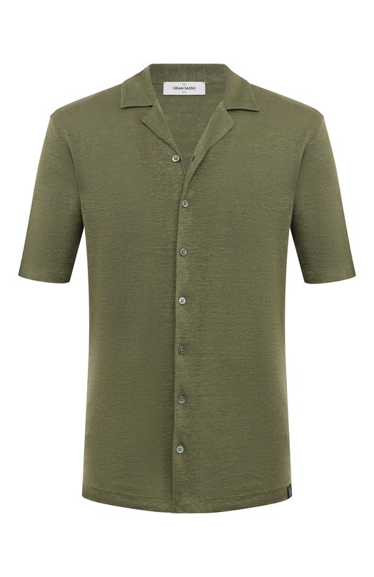 мужская рубашка gran sasso, зеленая