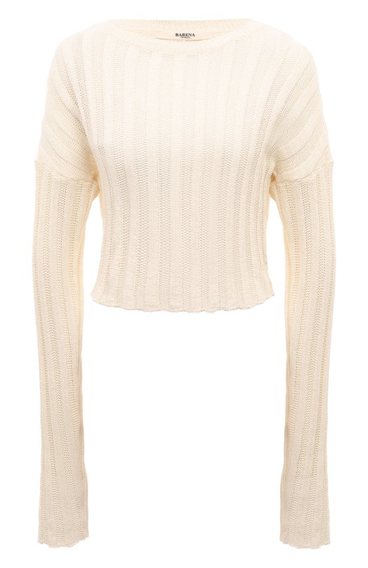 женский пуловер barena venezia, кремовый