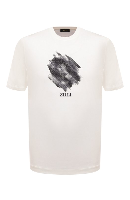 мужская футболка zilli, белая