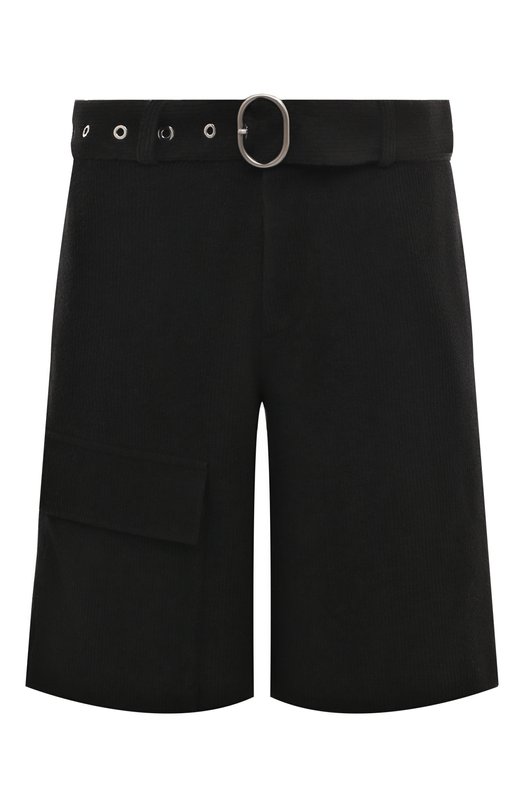 мужские шорты jil sander navy, черные