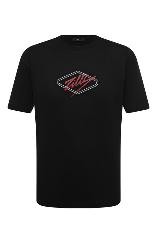 мужская футболка zilli, черная