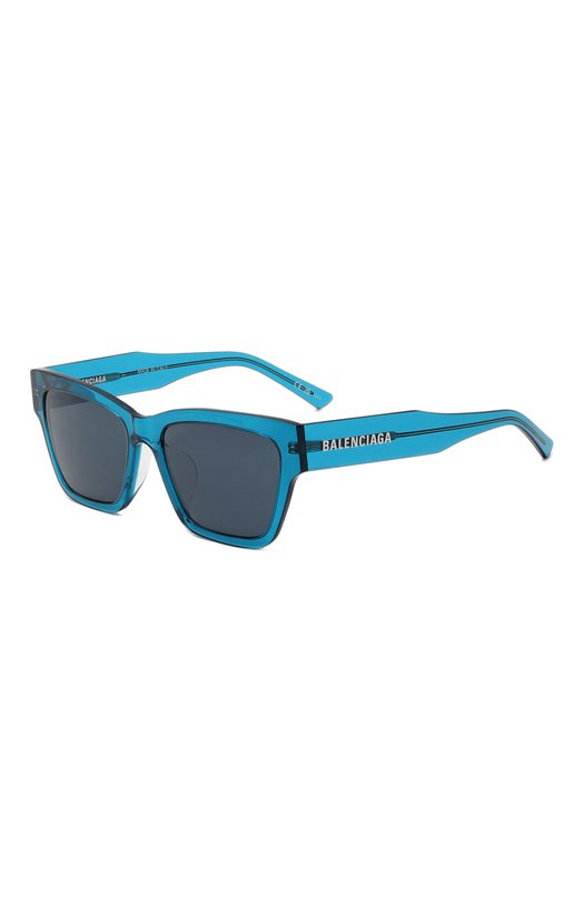 женские солнцезащитные очки balenciaga, голубые