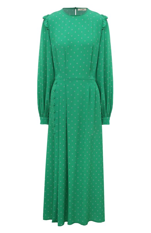 женское платье loom by rodina, зеленое