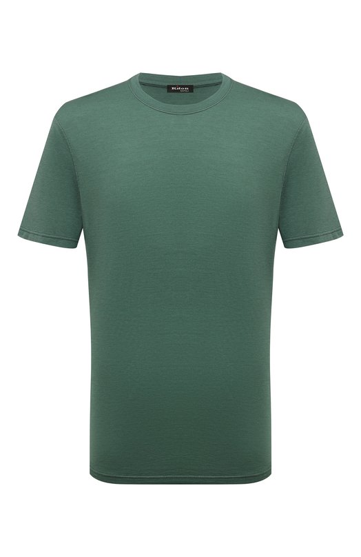 мужская футболка kiton, зеленая