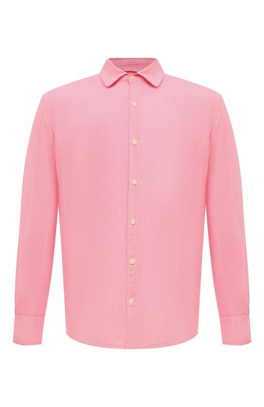 мужская рубашка mc2 saint barth, розовая