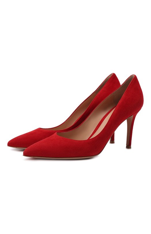 женские туфли gianvito rossi, красные