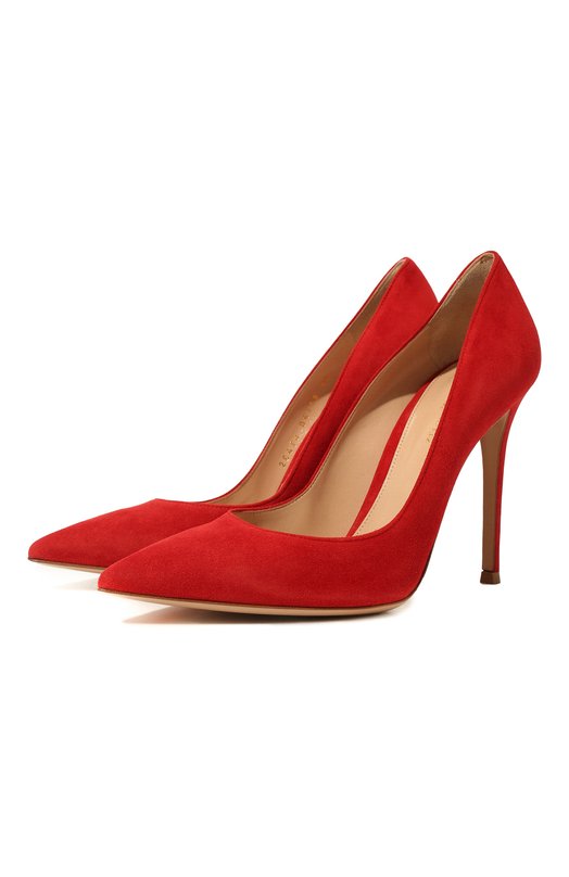 женские туфли gianvito rossi, красные