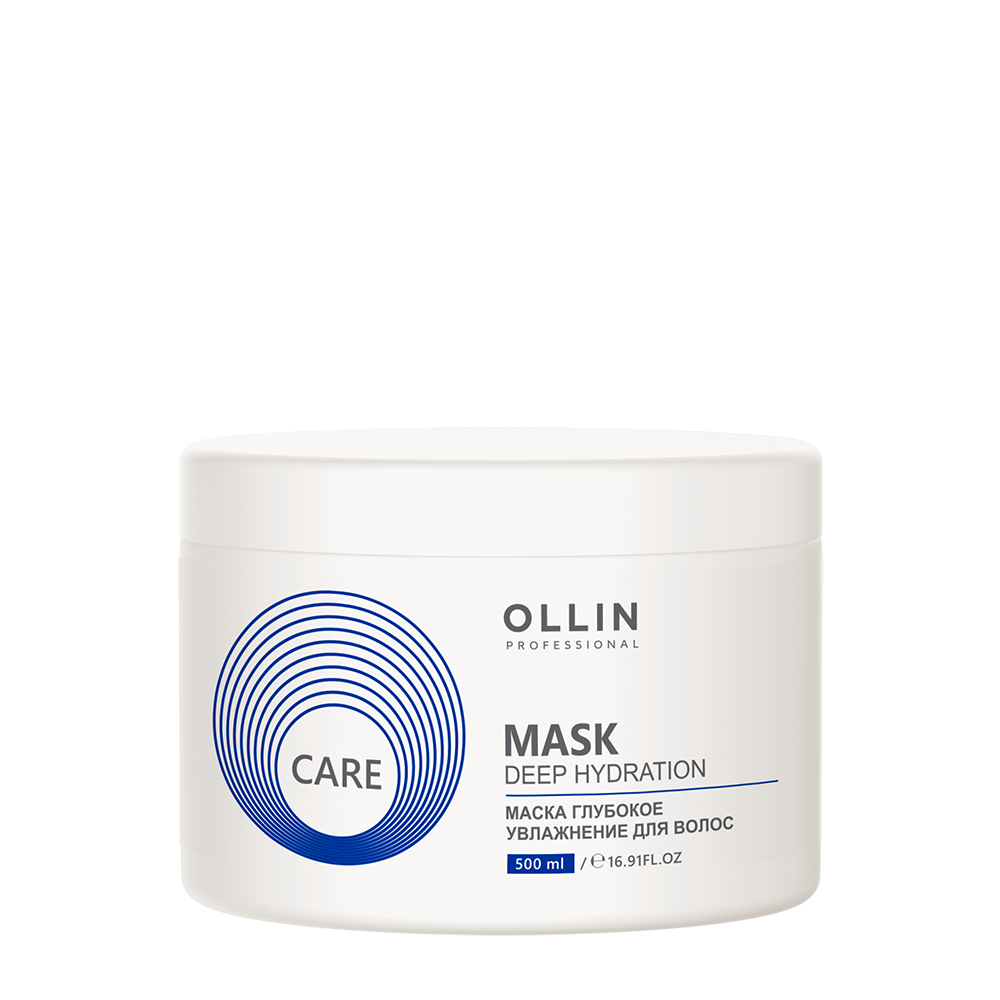 OLLIN PROFESSIONAL Маска глубокое увлажнение для волос / CARE Deep Hydration Mask For Hair 500 мл