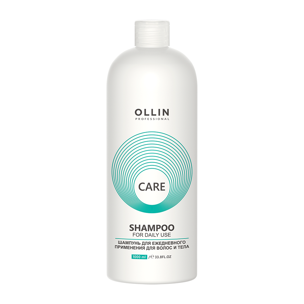 OLLIN PROFESSIONAL Шампунь для ежедневного применения для волос и тела / CARE 1000 мл