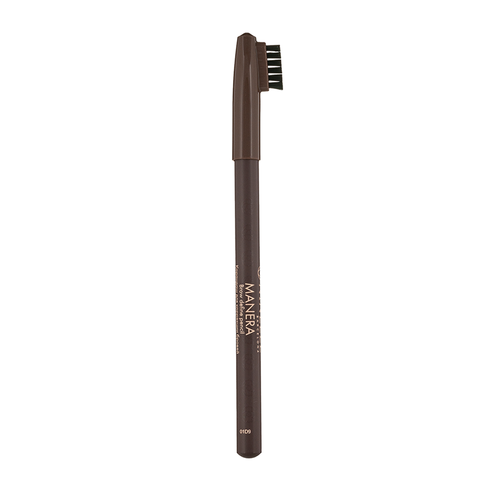 NINELLE Карандаш для коррекции бровей, №601 темно-коричневый / MANERA 1,79 гр