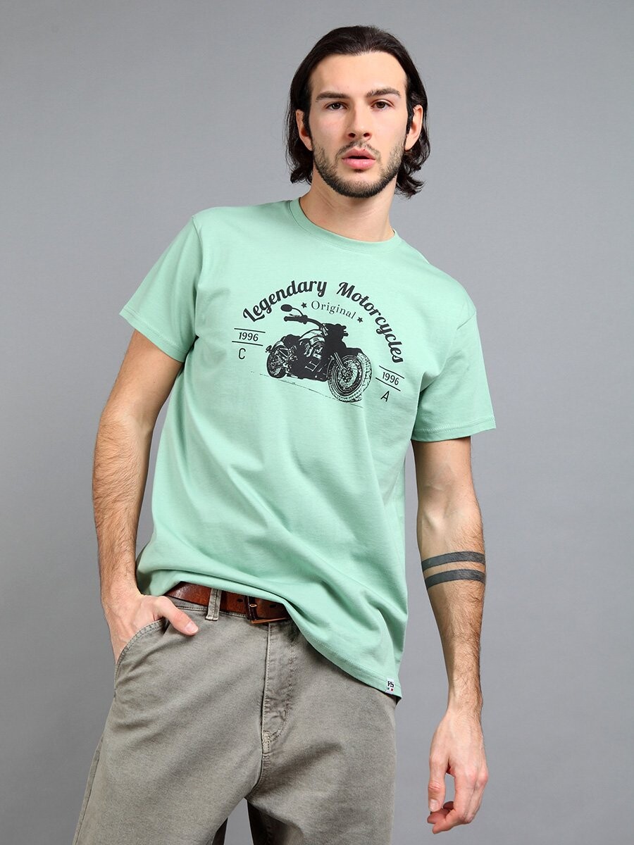мужская футболка с коротким рукавом f5