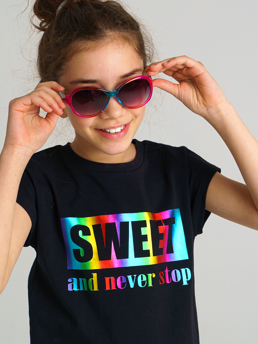 солнцезащитные очки playtoday tween для девочки, разноцветные
