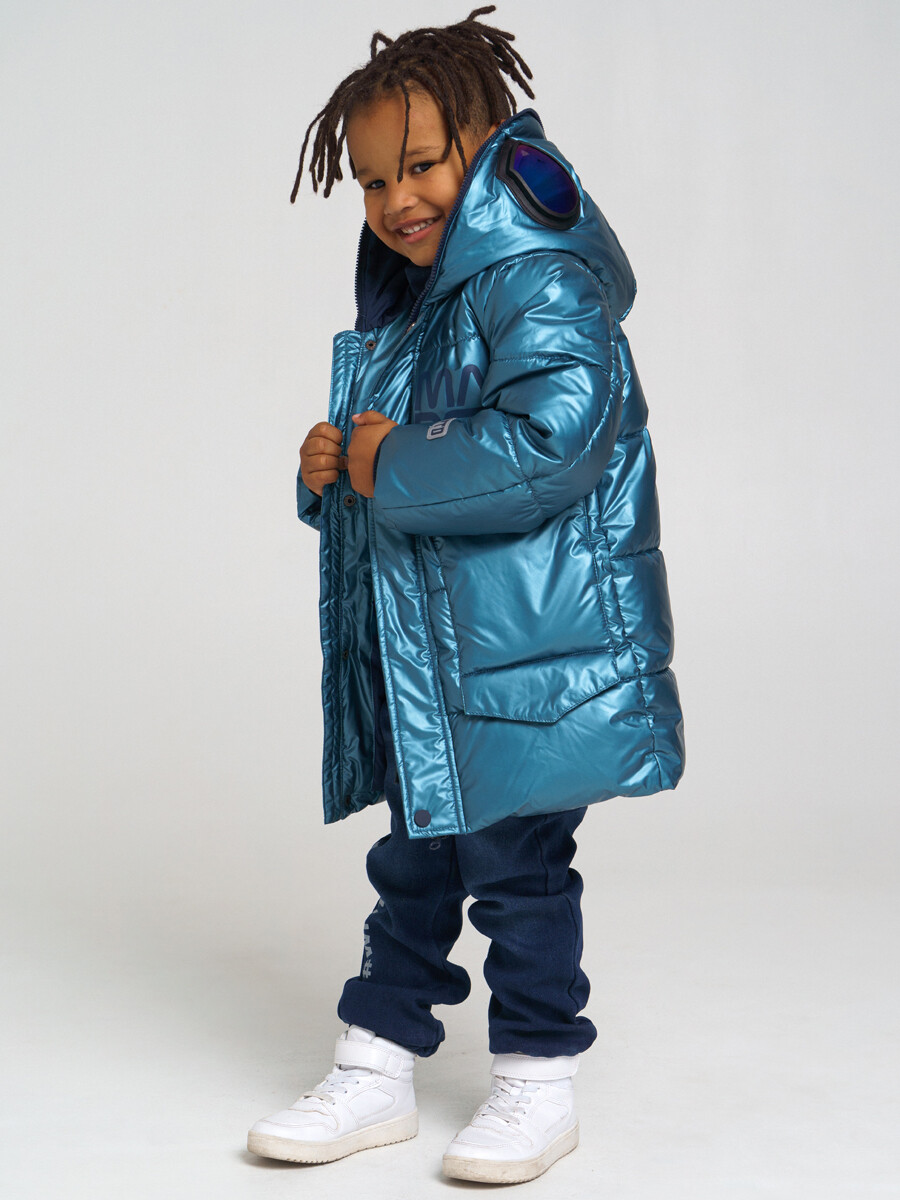 пальто playtoday kids для мальчика, синее