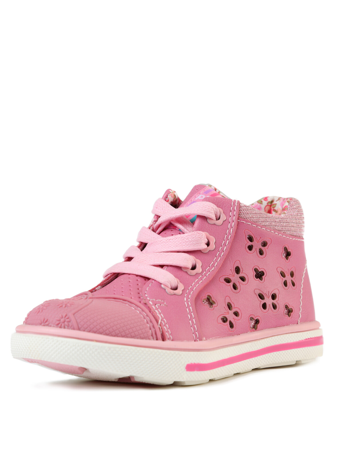 ботинки playtoday для девочки, розовые