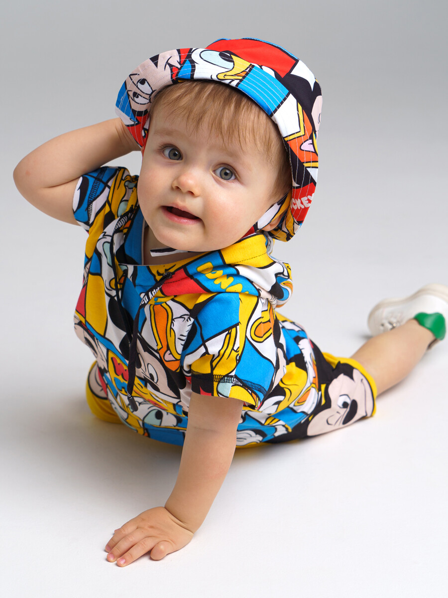 панама playtoday newborn-baby для мальчика, разноцветная