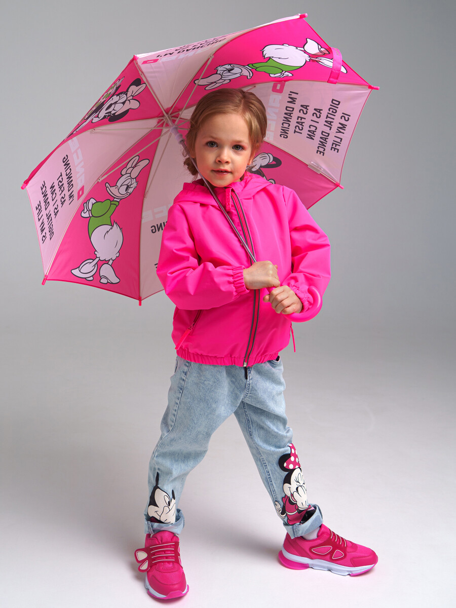 зонт playtoday kids для девочки, розовый