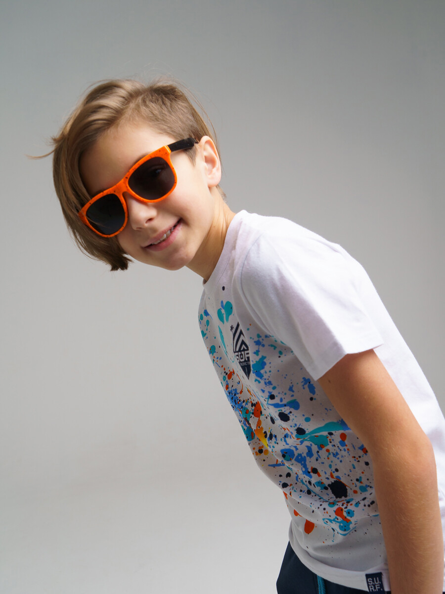 солнцезащитные очки playtoday tween для мальчика, оранжевые
