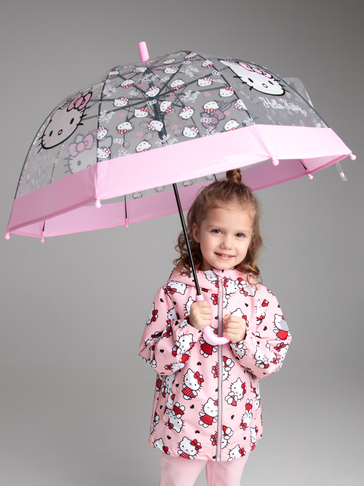 зонт playtoday kids для девочки, разноцветный