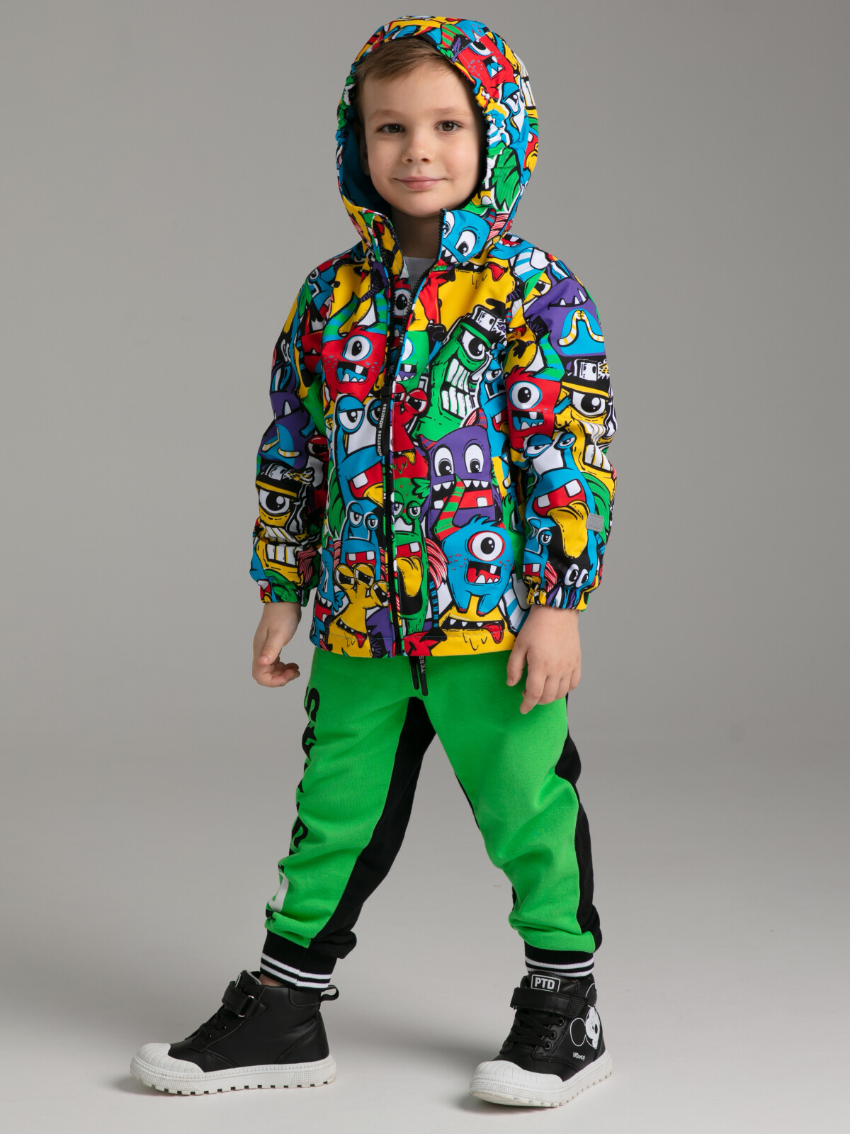 куртка playtoday kids для мальчика, разноцветная