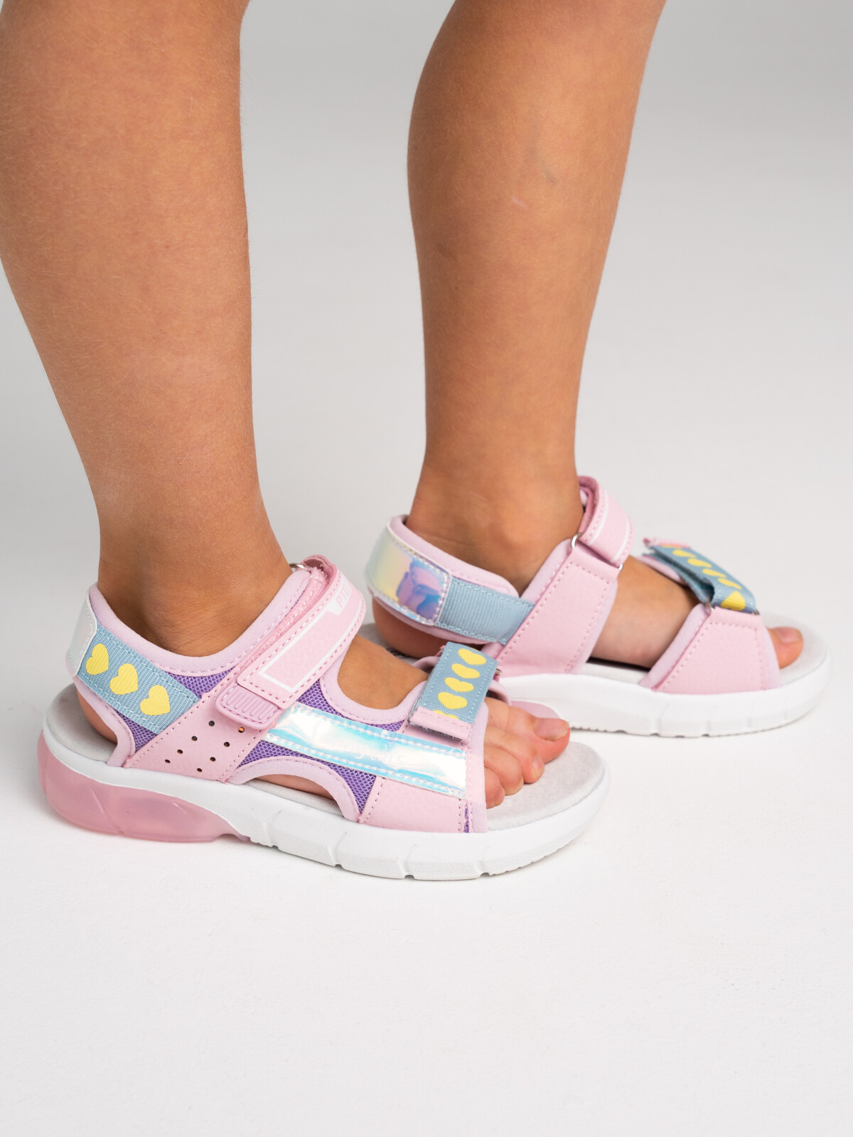 сандалии playtoday kids для девочки, разноцветные