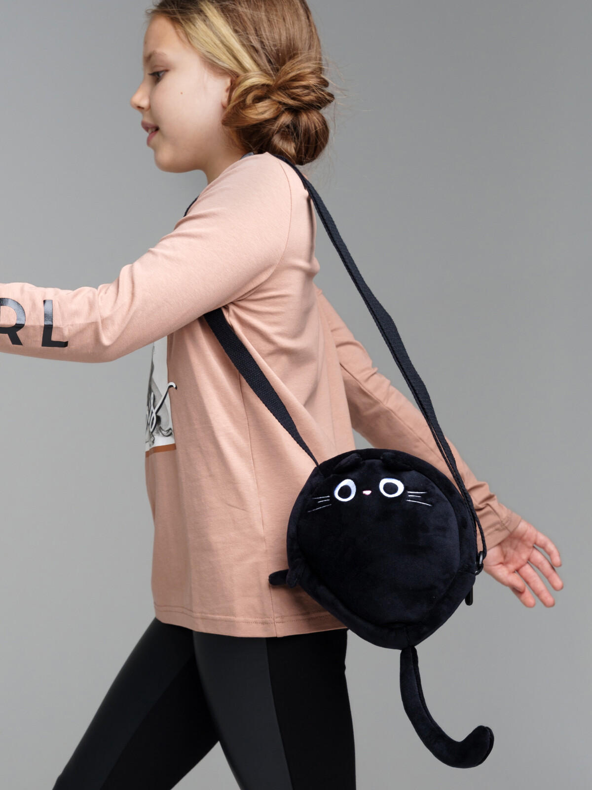 сумка playtoday tween для девочки, черная