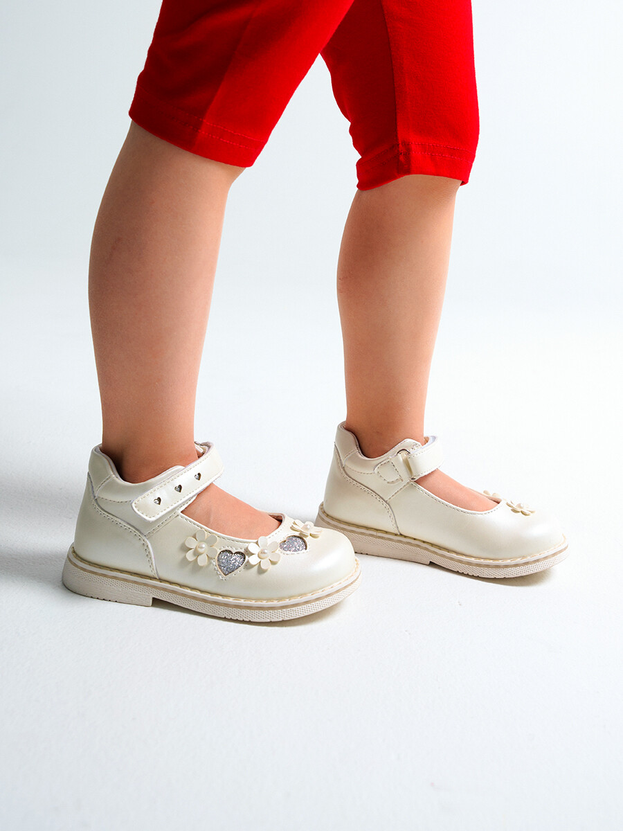 туфли playtoday newborn-baby для девочки, белые