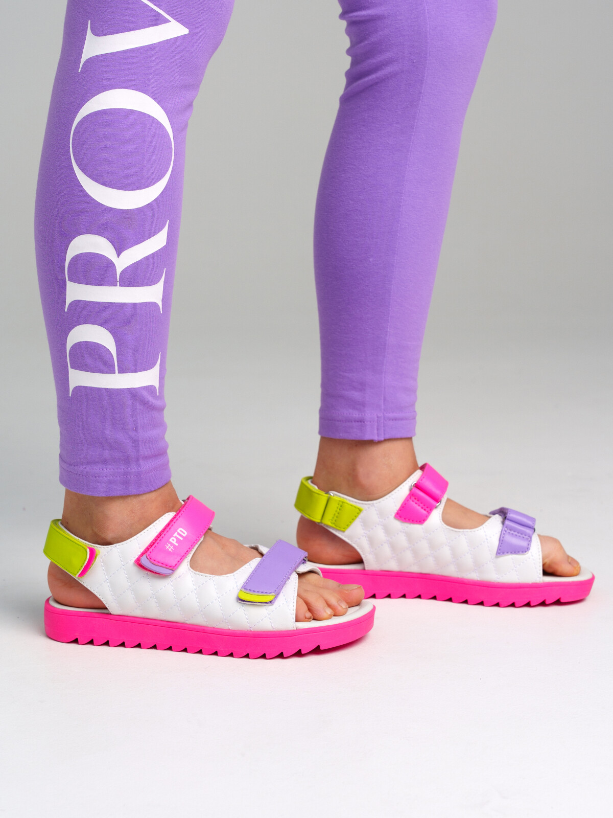 сандалии playtoday tween для девочки, разноцветные