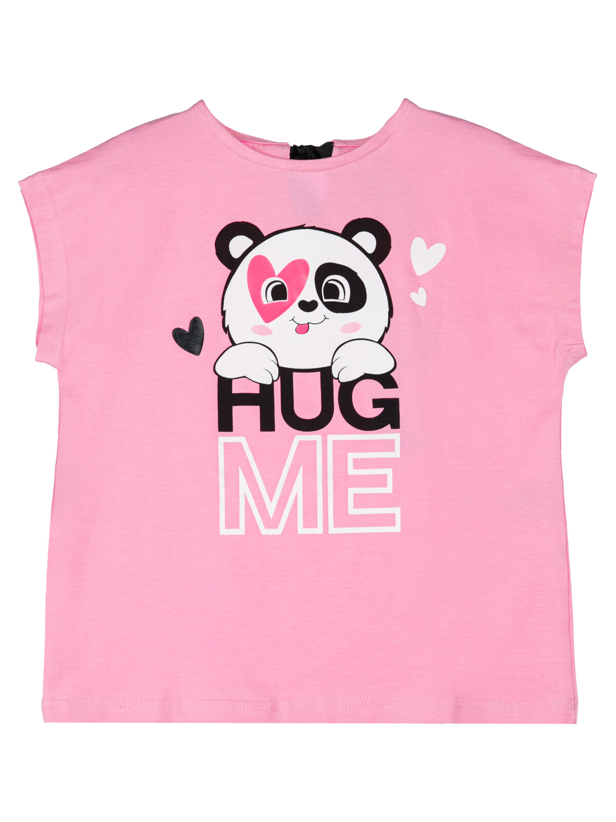 футболка playtoday kids для девочки, розовая