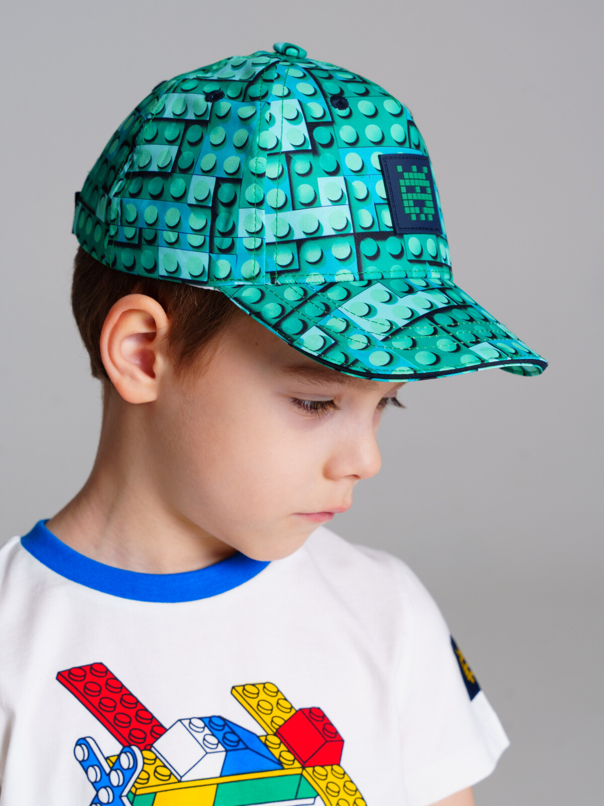 кепка playtoday kids для мальчика, зеленая