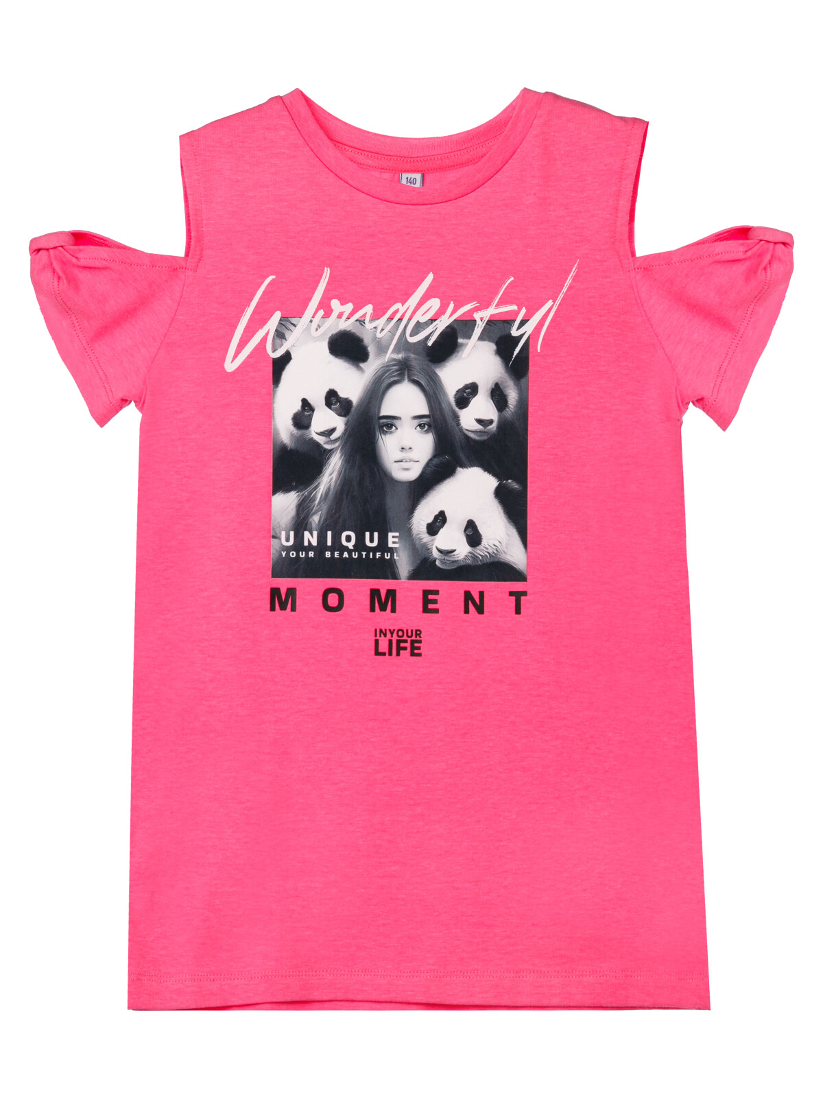 футболка playtoday tween для девочки, розовая