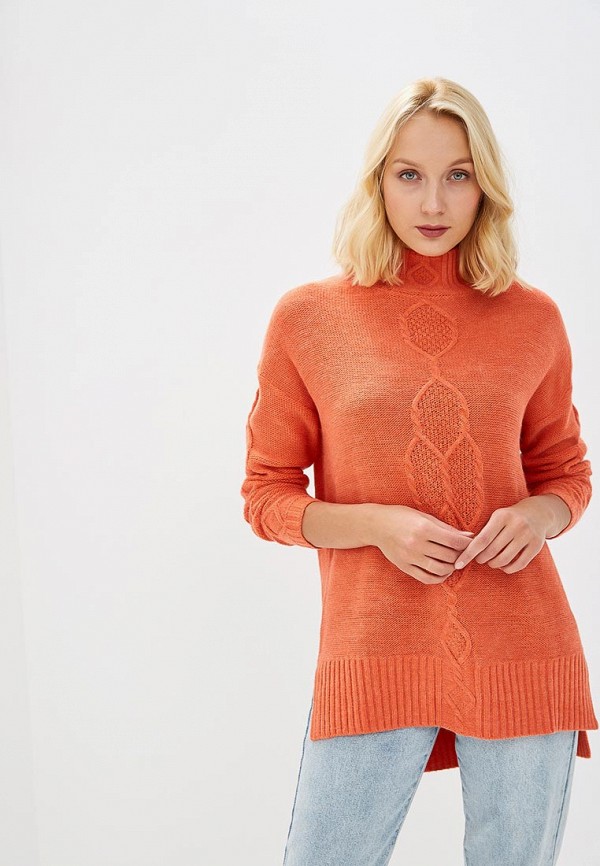 женский свитер baon, оранжевый