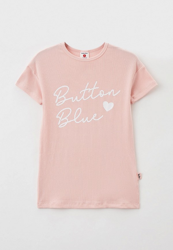 сорочка ночная button blue для девочки, розовые