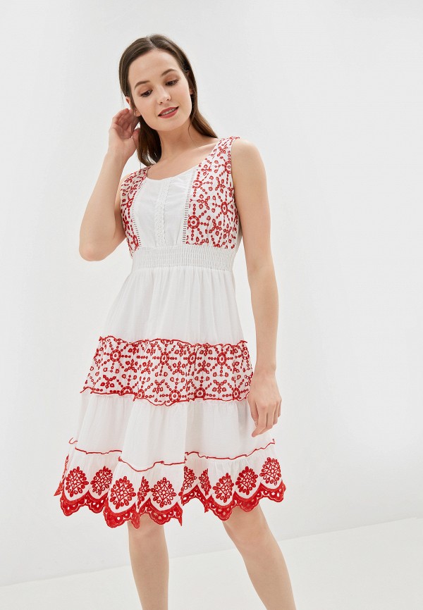 женское платье camomilla italia, белое