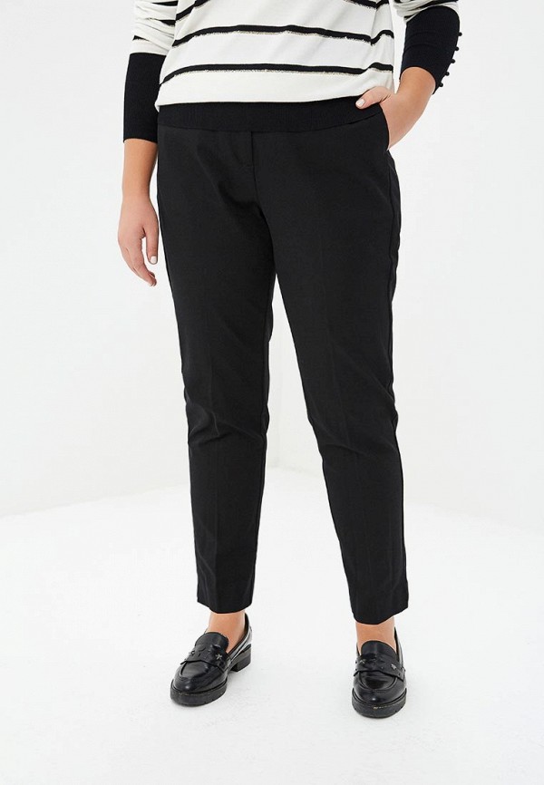 женские классические брюки marks & spencer, черные