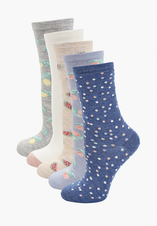 женские носки marks & spencer, разноцветные