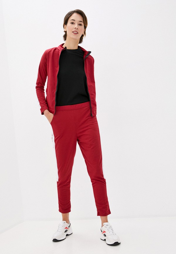 женский спортивный костюм modelle, бордовый
