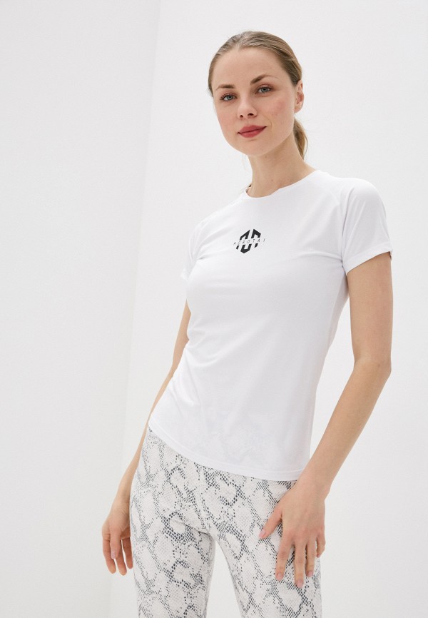 женская спортивные футболка morotai, белая