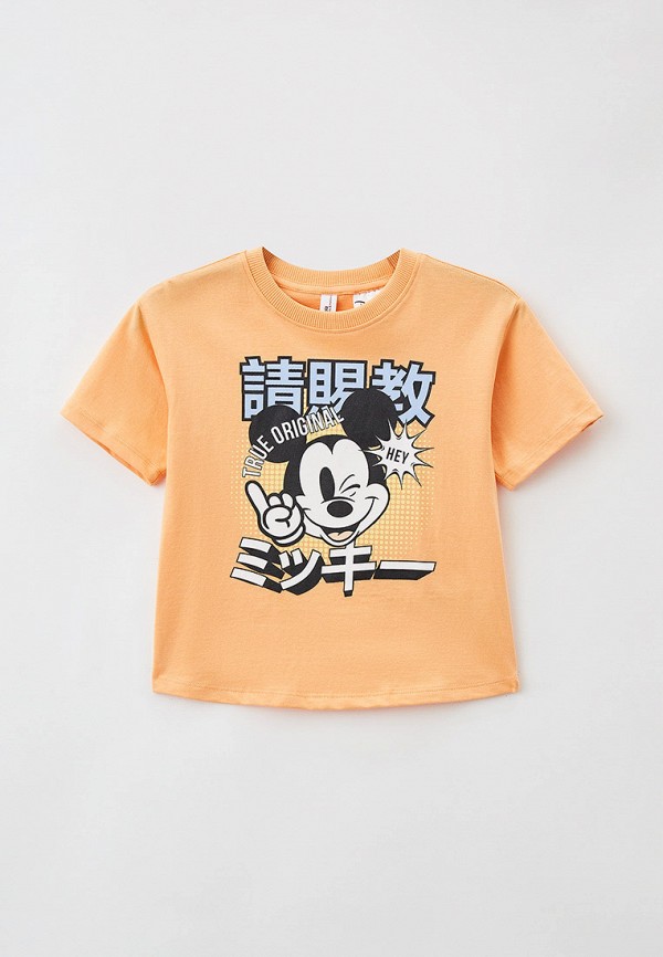 футболка с коротким рукавом sela для мальчика, оранжевая