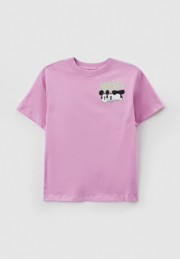 футболка с коротким рукавом sela для мальчика, фиолетовая