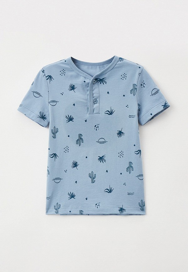 футболка с коротким рукавом mark formelle для мальчика, голубая