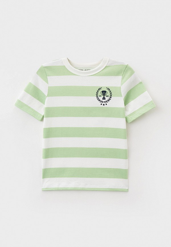 футболка с коротким рукавом mark formelle для мальчика, зеленая