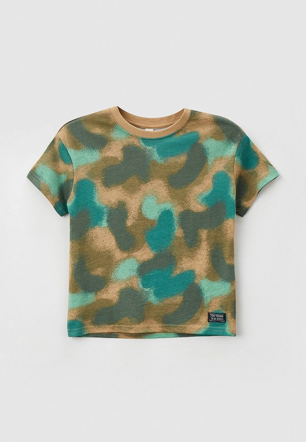 футболка с коротким рукавом acoola для мальчика, разноцветная