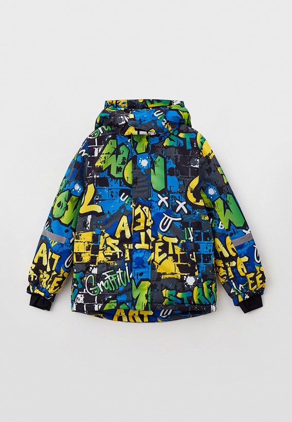 горнолыжные куртка playtoday для мальчика, разноцветная