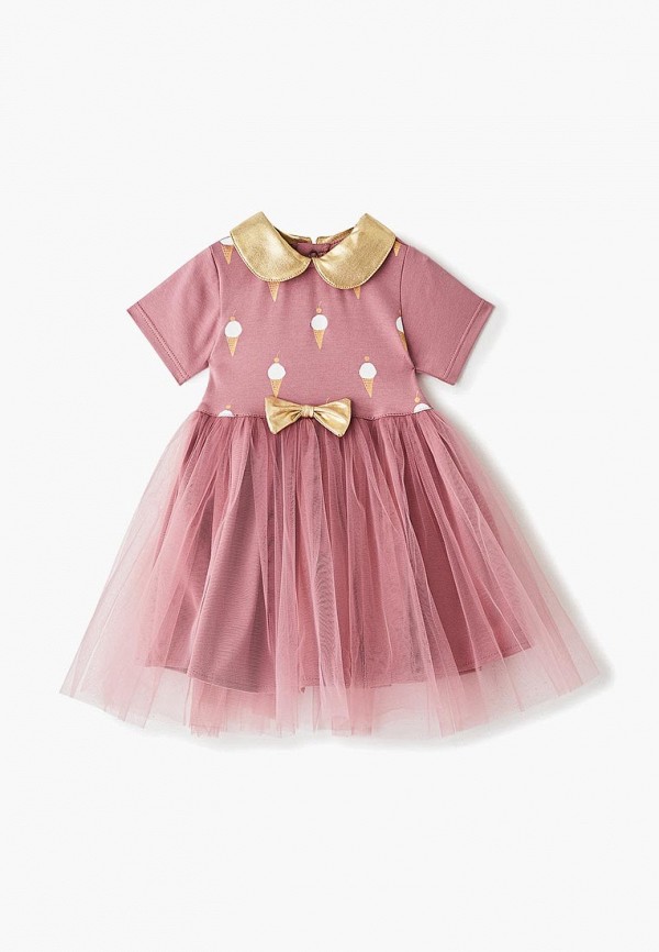 платье trendyco kids малыши, розовое