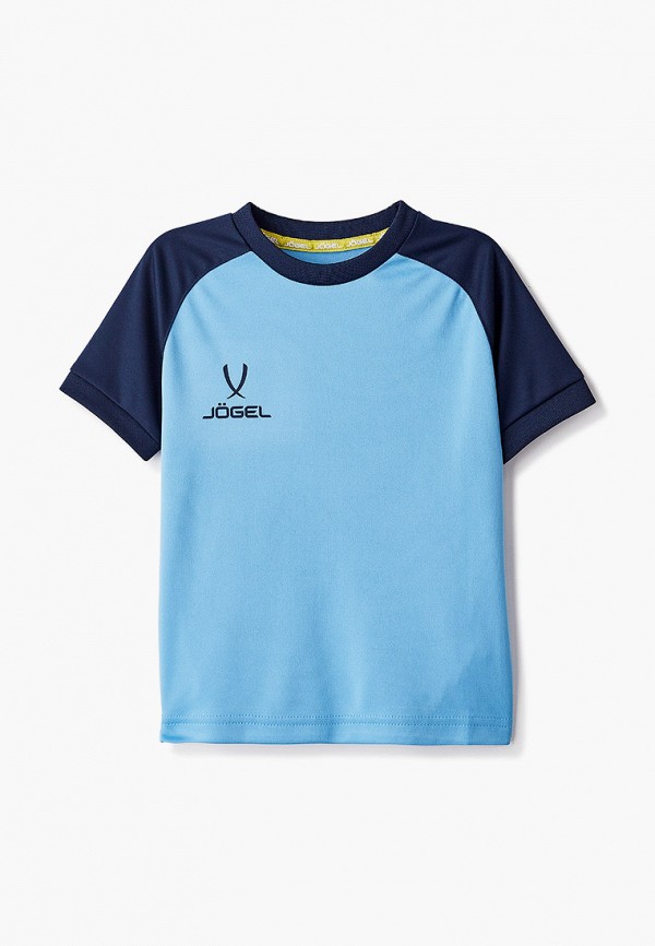 футболка с коротким рукавом jogel малыши, голубая