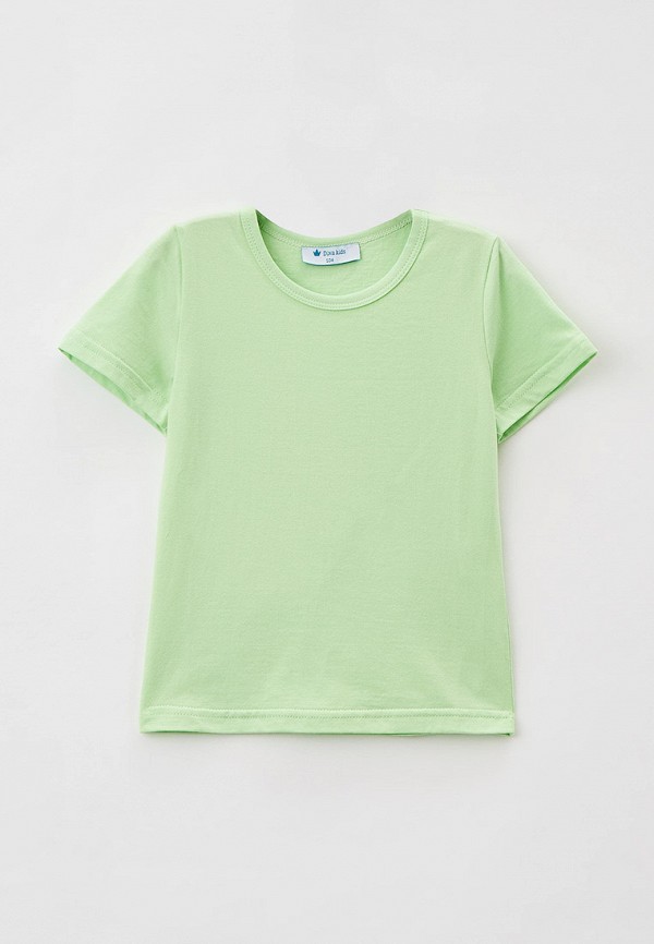 футболка с коротким рукавом diva kids малыши, зеленая
