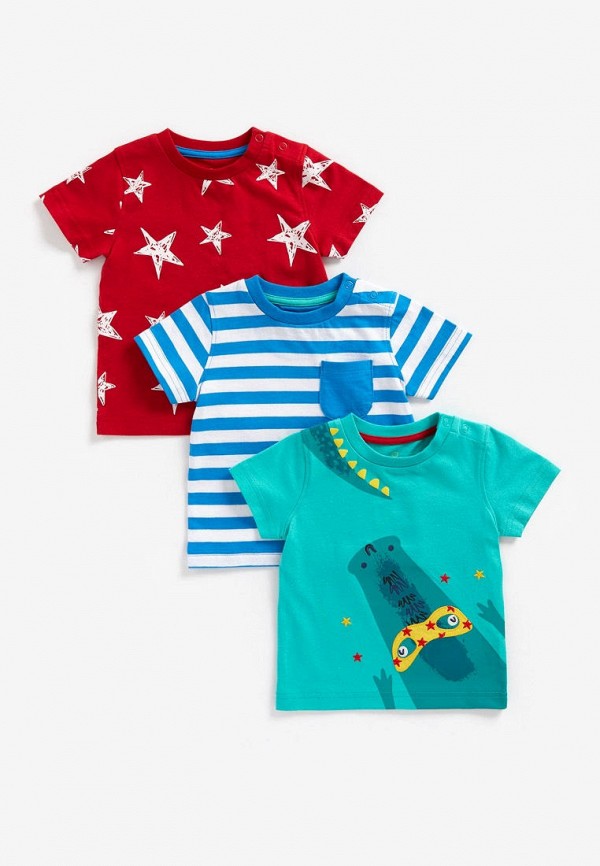 футболка с коротким рукавом mothercare малыши, разноцветная