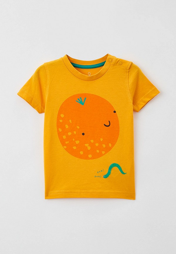 футболка с коротким рукавом mothercare малыши, оранжевая